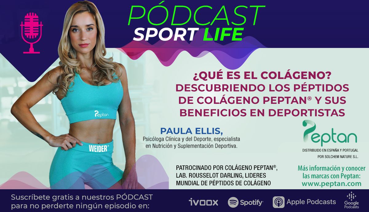 Paula Ellis en el pódcast de Sport Life