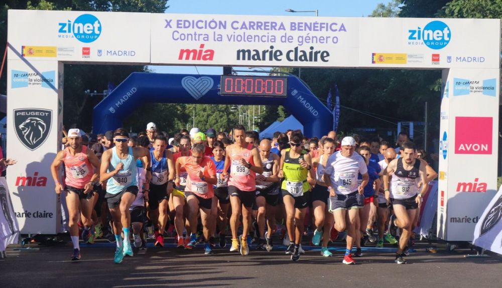 Los corredores disfrutaron de una preciosa mañana de unión contra la violencia de género Los corredores disfrutaron de una preciosa mañana de unión contra la violencia de género