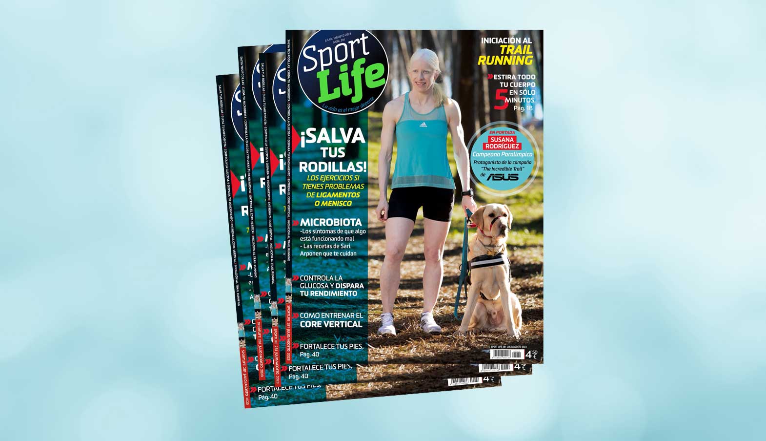 En portada Susana Rodríguez, médico, fisioterapeuta y campeona paralímpica de triatlón