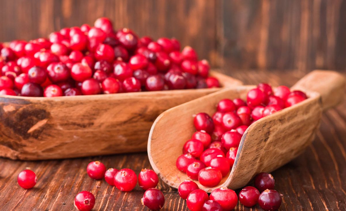 Nutrición deportiva  arándanos rojos para la cistitis