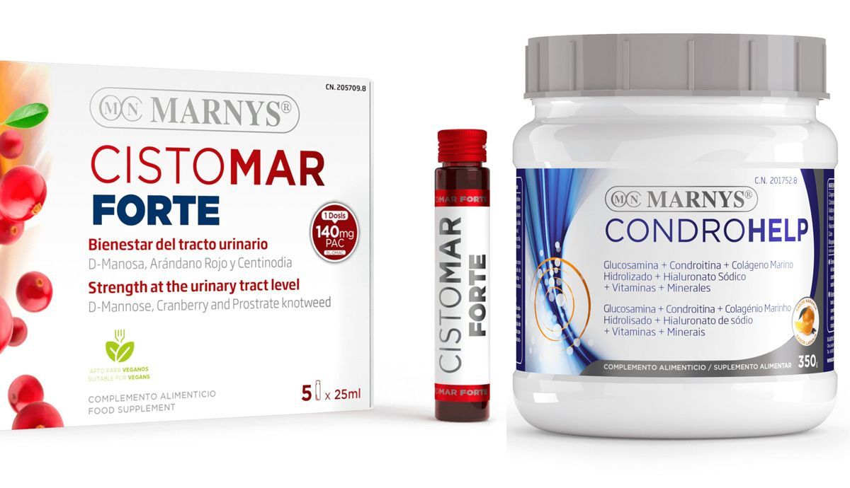 Marnys, suplementos para nadadores