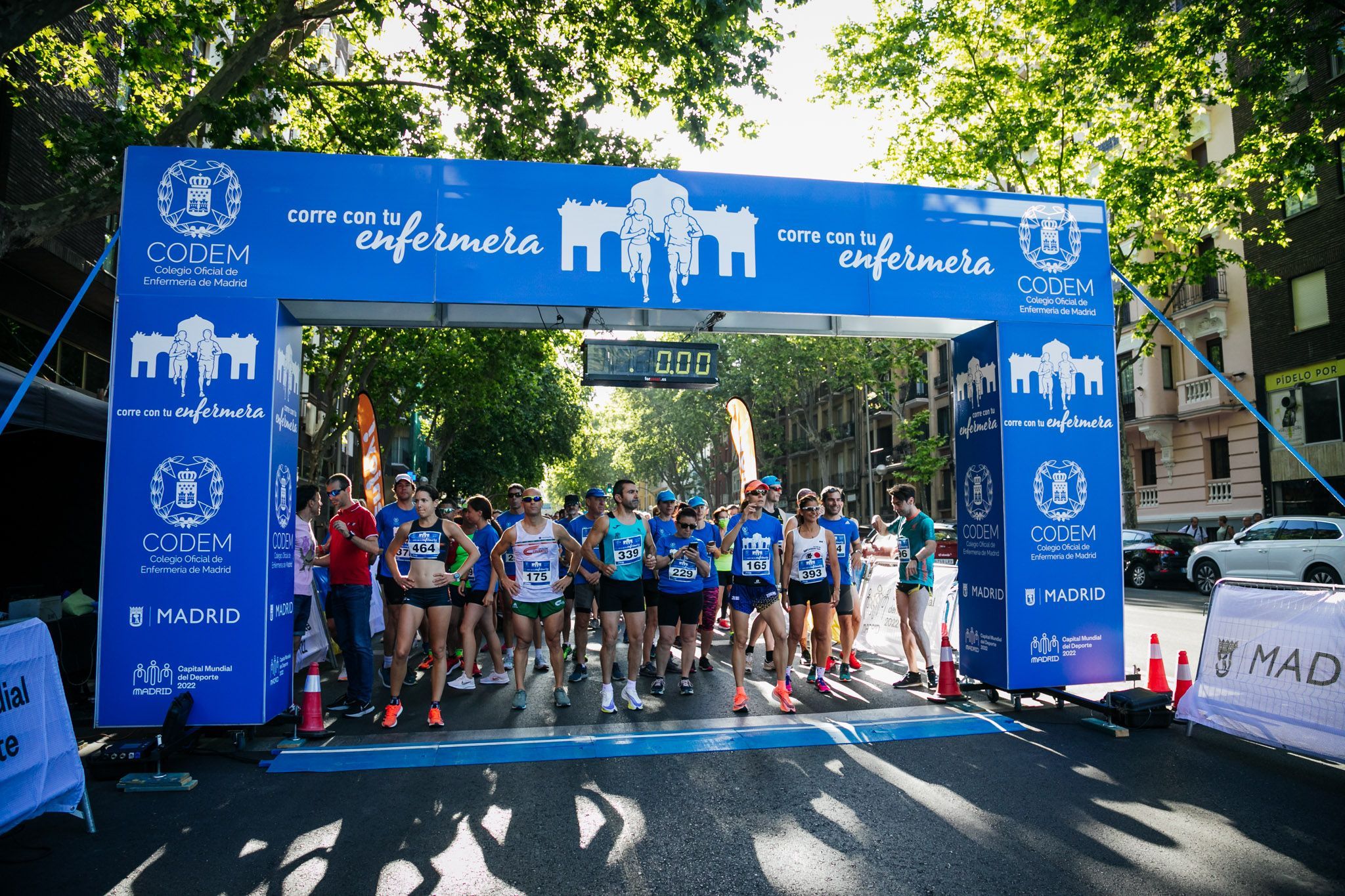 El 3 de septiembre las calles de la capital de España van a acoger la segunda edición de la “Carrera corre con tu enfermera".