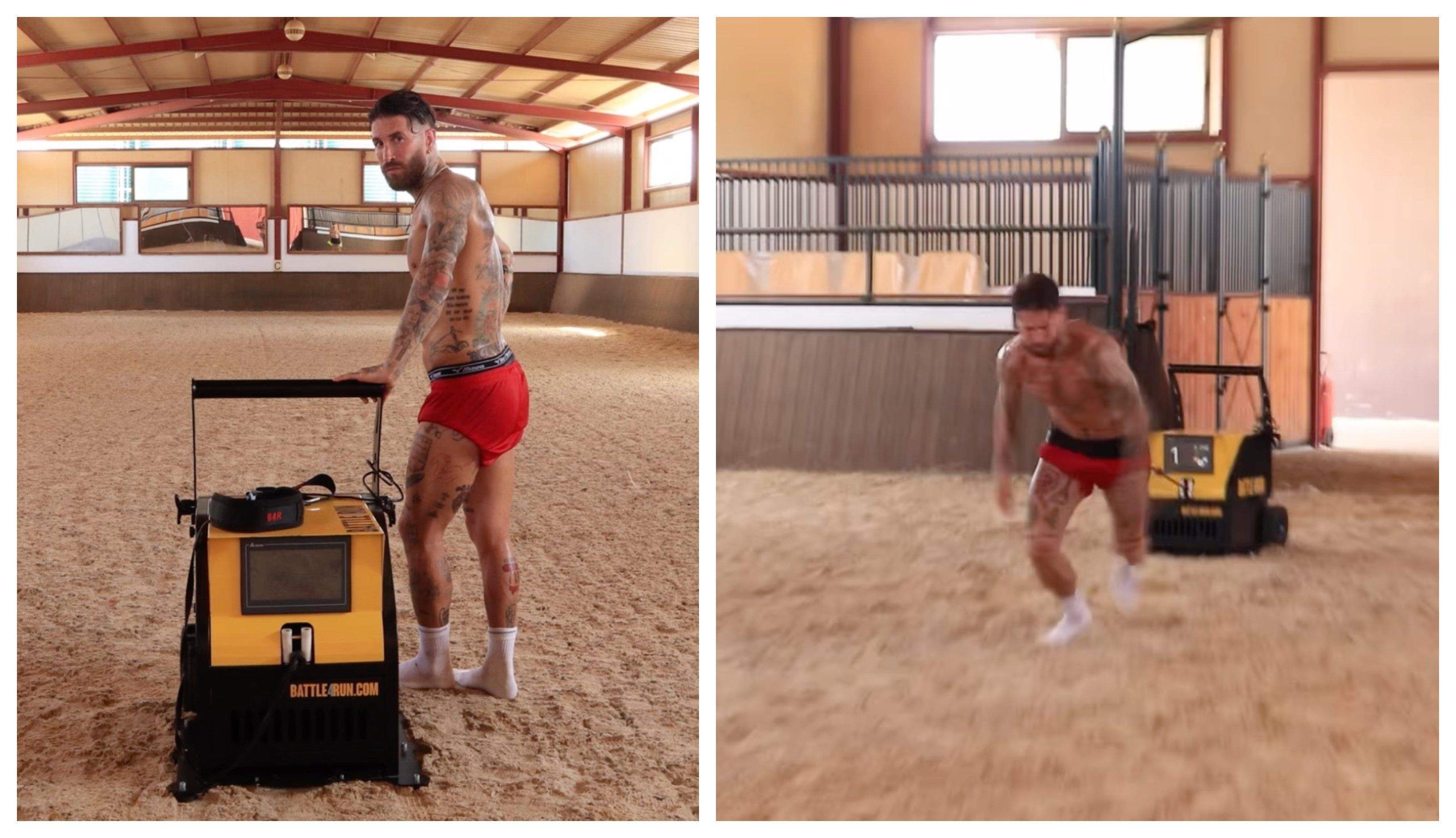 La máquina revolucionaria con la que se estrena Sergio Ramos