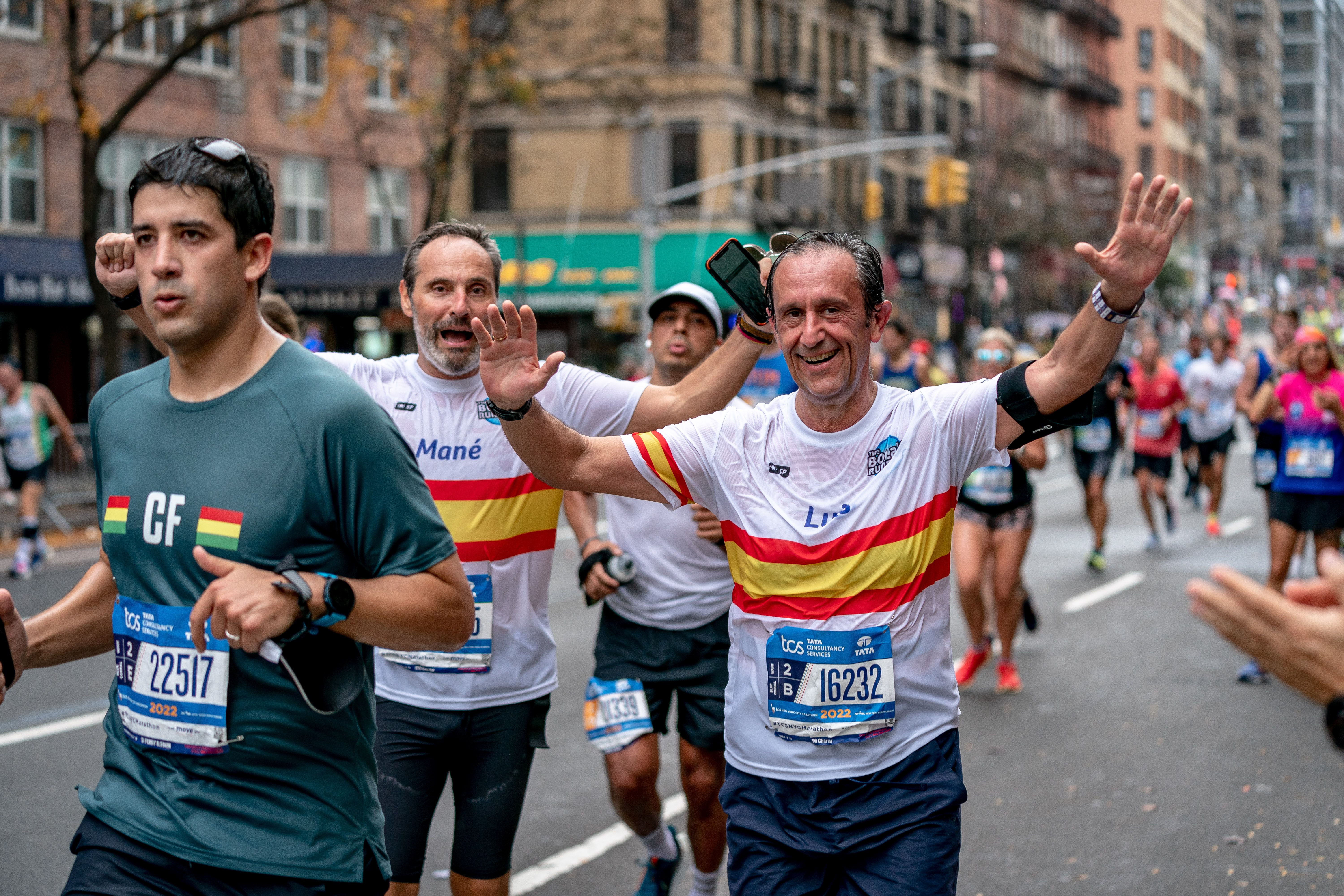 Imagen de la última edición del Maratón de Nueva York al paso por Manhattan
