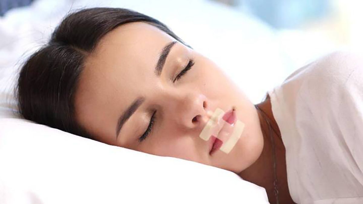 ¿Taparse la boca es útil para dormir y descansar mejor?