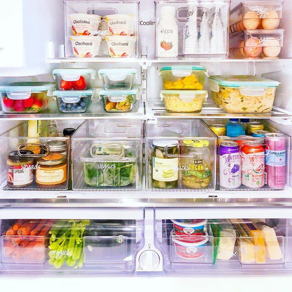 Organiza tu nevera para comer de forma saludable