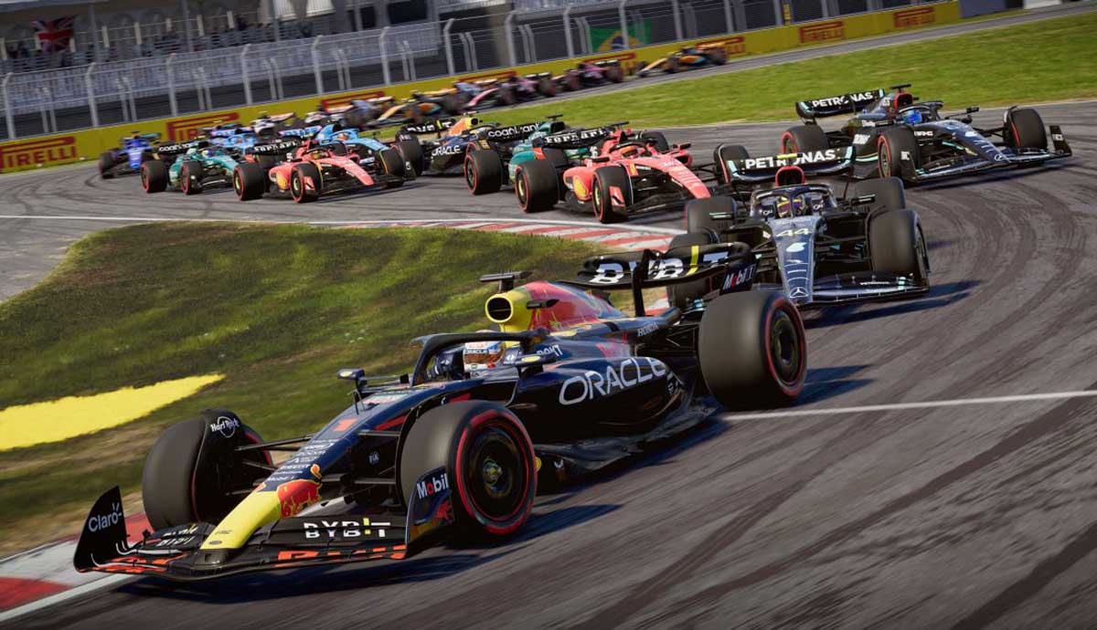 En F1 23 tienes mucha acción y mucho realismo