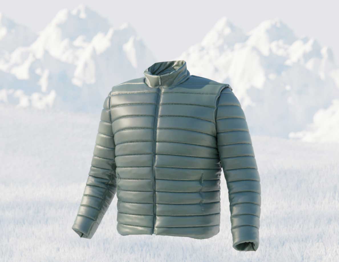INESIS CW900 HEATFLEX padded jacket