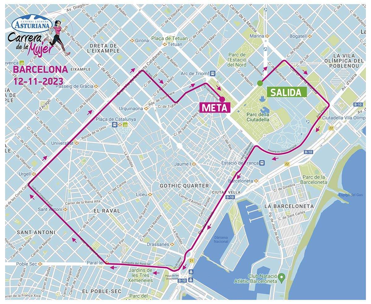 Recorrido CM Barcelona 2023