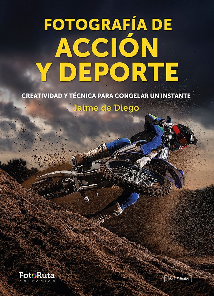 Portada libro Fotografía de Acción y Deporte Jaime de Diego 2023