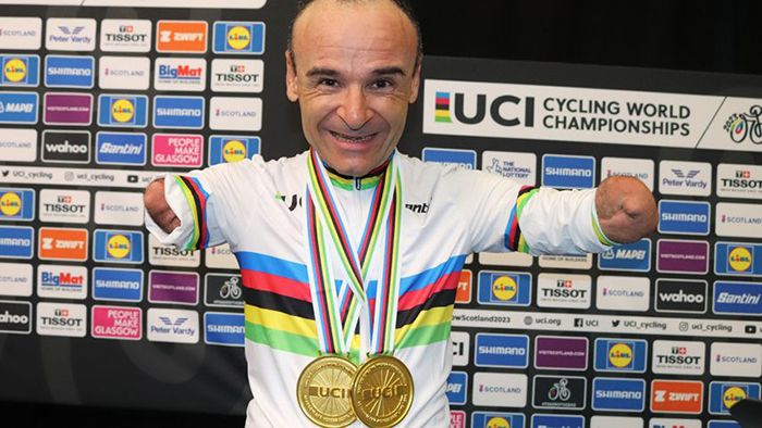 Ricardo Ten, ganador de seis medallas paraolímpicas