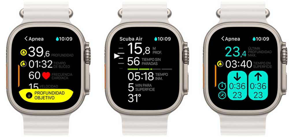 El Apple Watch Ultra 2 es perfecto también para apnea y buceo con botellas El Apple Watch Ultra 2 es perfecto también para apnea y buceo con botellas