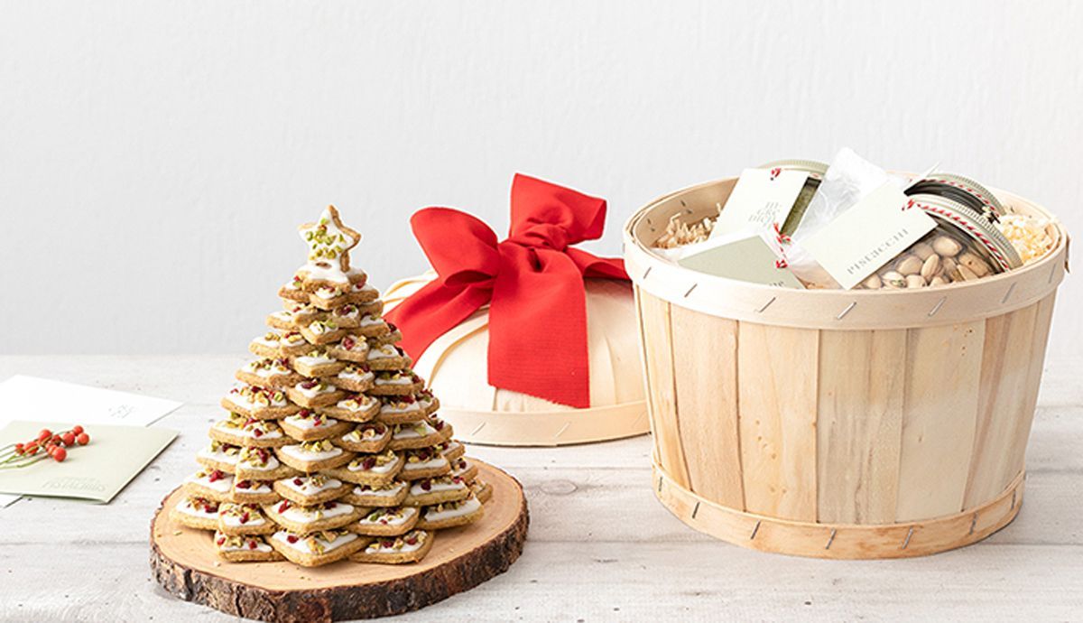 Arbol de Galletas de Pistacho Arbol de Galletas de Pistacho