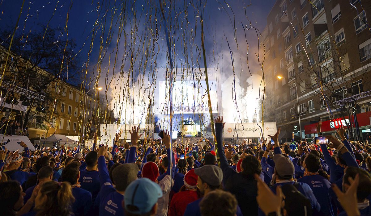 Imagen del previo de la salida de la San Silvestre Vallecana