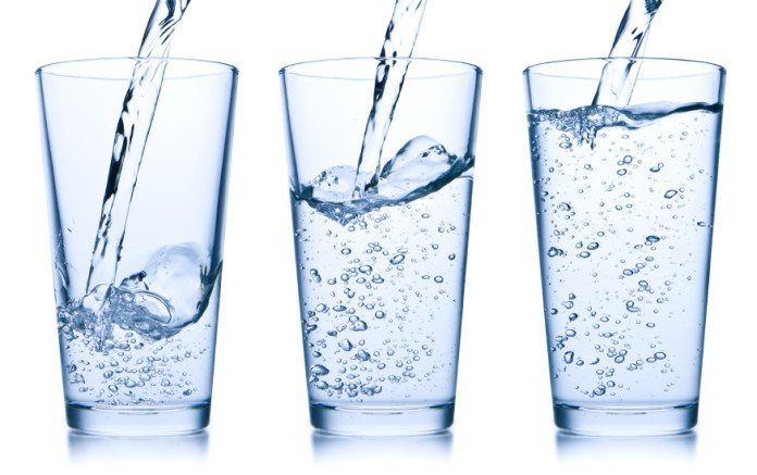 agua con gas
