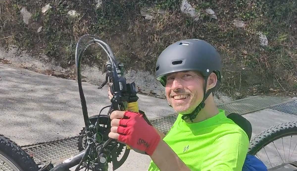 Soy Jorge Garcia Bernedo y voy a recorrer el Camino de Santiago inglés en una handbike Soy Jorge Garcia Bernedo y voy a recorrer el Camino de Santiago inglés en una handbike