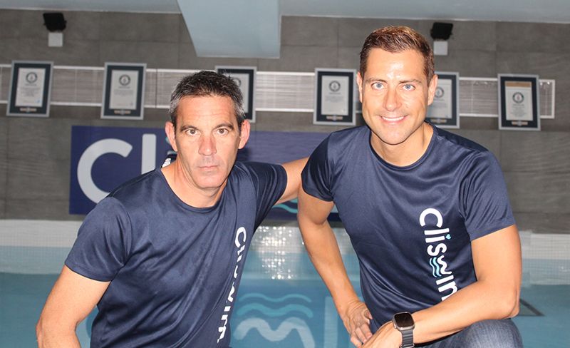 Pablo Fernández y Jorge Gómez, fundadores del método CliSwim