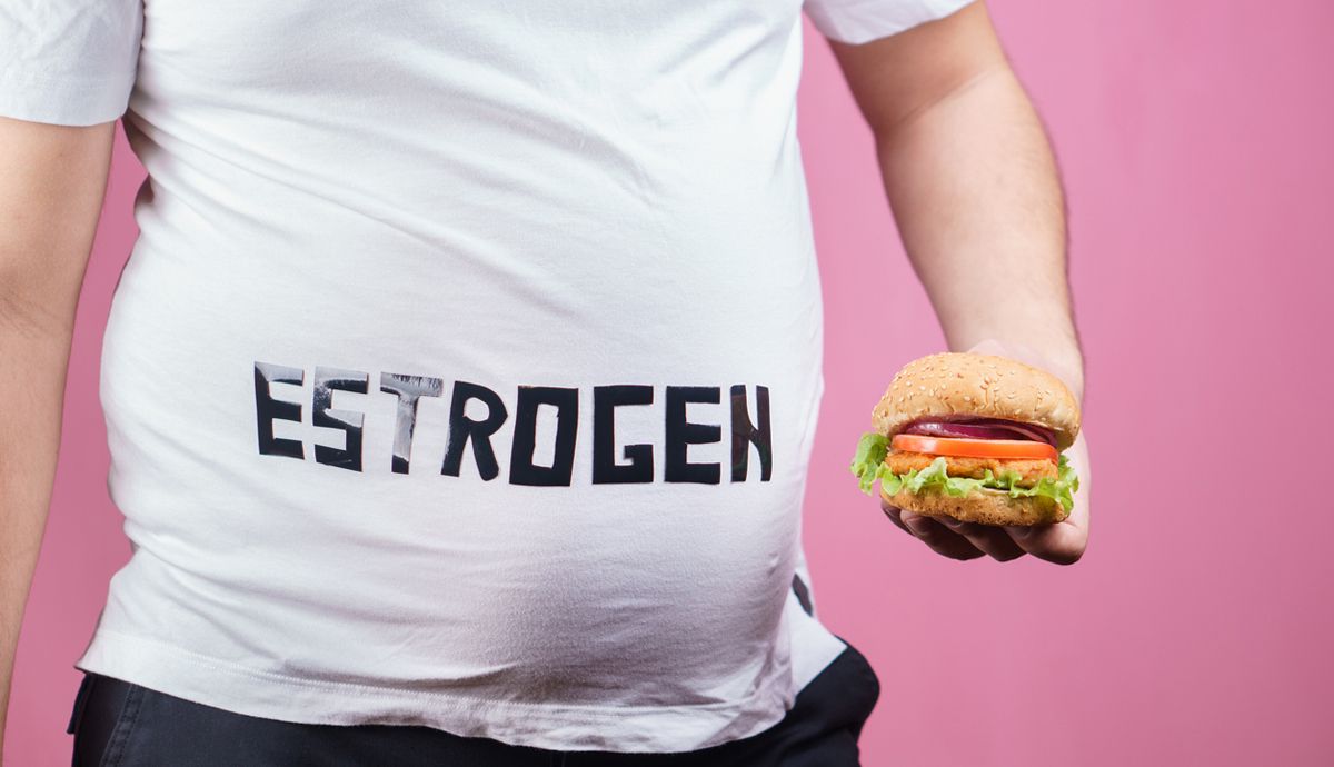 ¿Los estrógenos pueden ser responsables de la grasa abdominal en hombres?