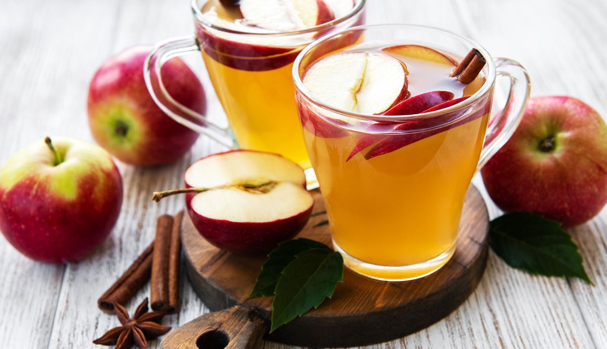 Infusión de manzana, vinagre y canela Infusión de manzana, vinagre y canela