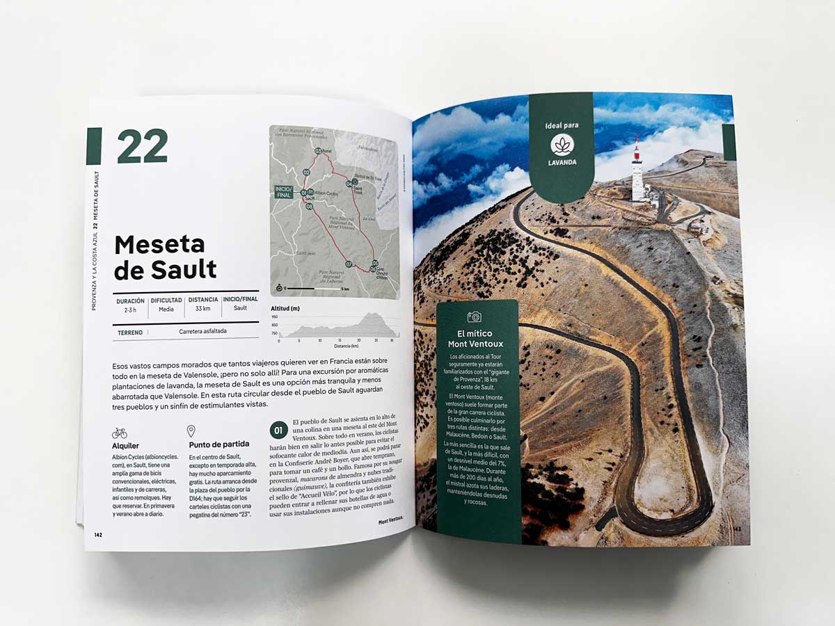 Guía Lonely Planet mejores rutas en bicicleta por Francia