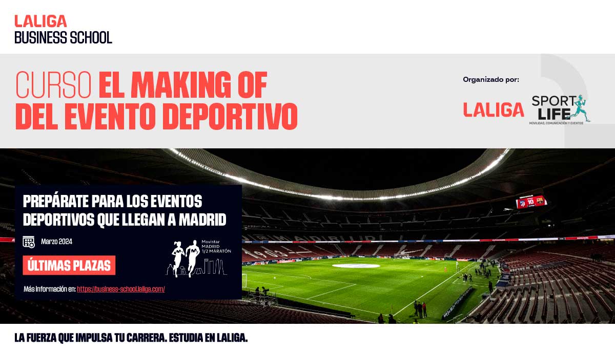 Últimas plazas para el Curso Making of del Evento Deportivo