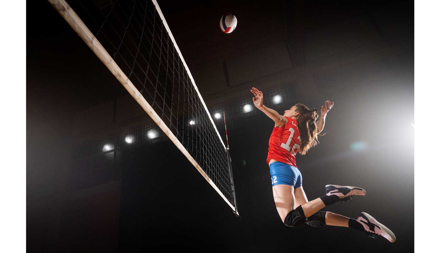 Salto en voleibol (Foto: iStock)