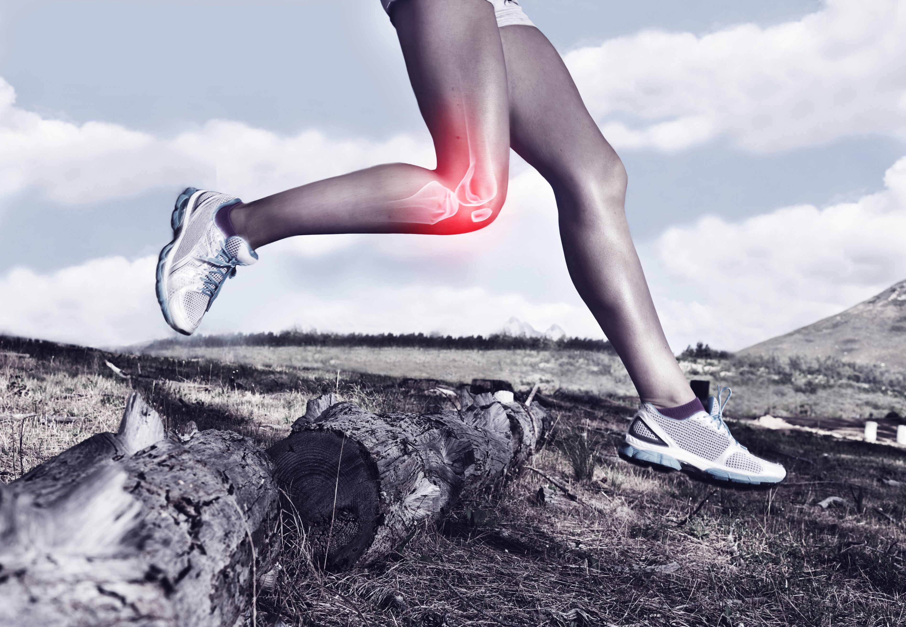 rodilla corredor apertura