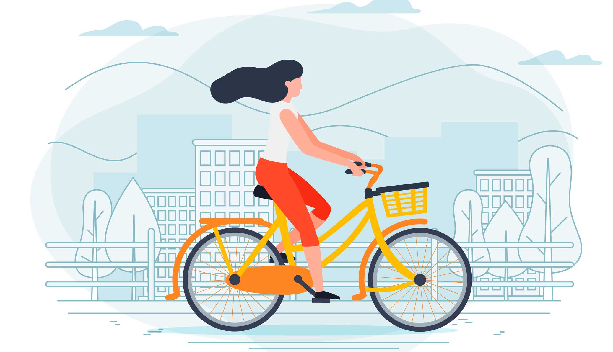 ¡Apúntate al reto de 30 días en bici! (Ilustración: iStock)