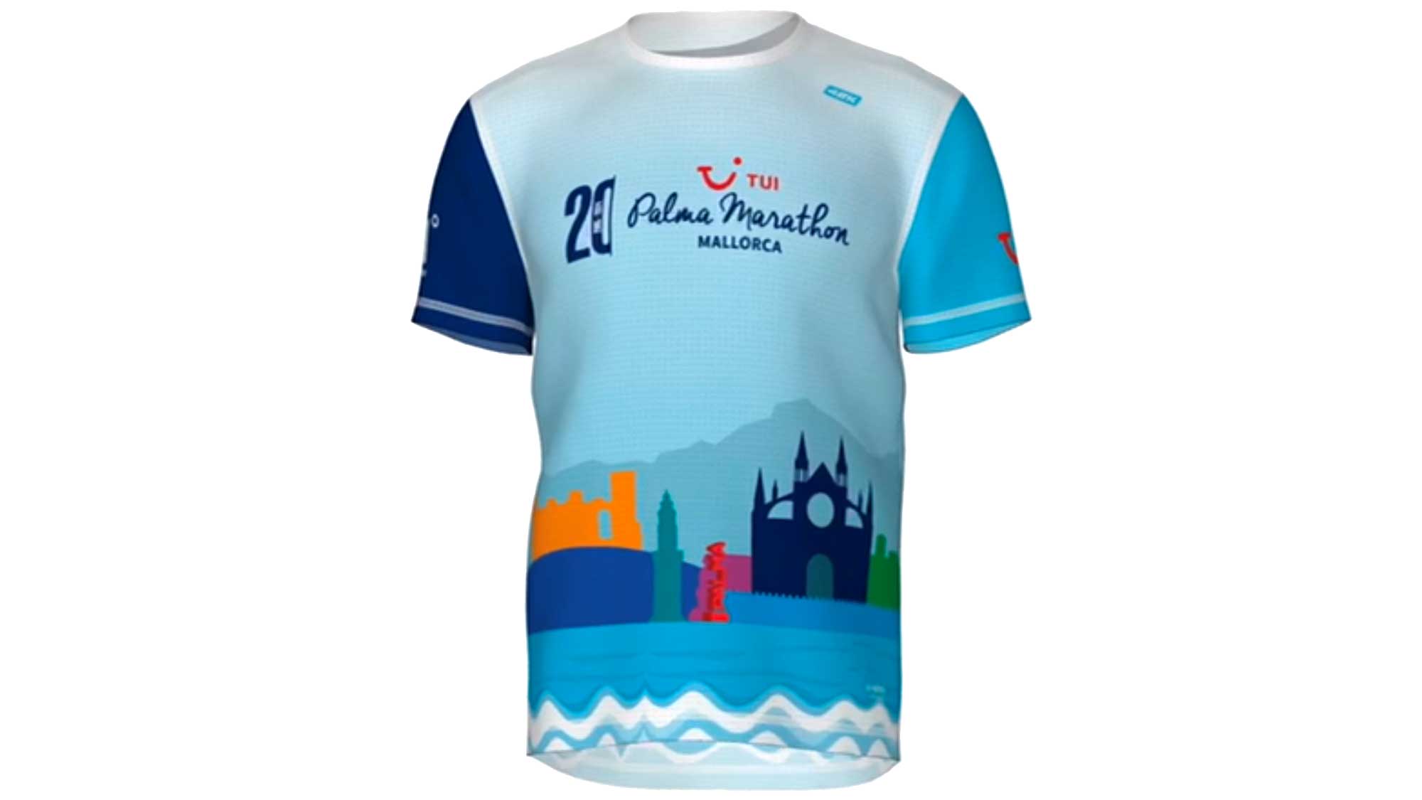 La nueva camiseta del Tui Palma Marathon