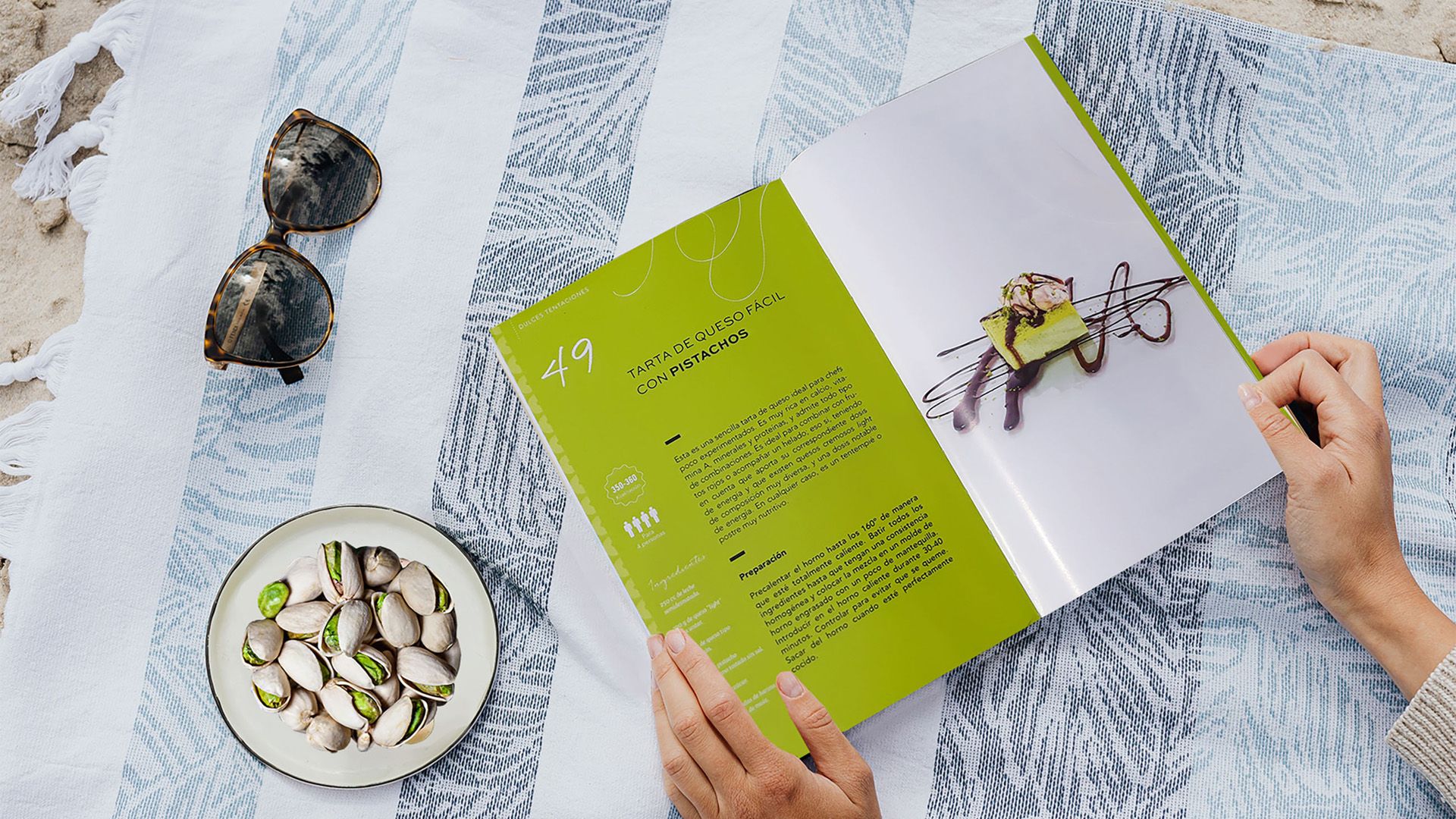 Descubre los pistachos y 49 recetas con este fruto seco con el libro de la Dra. Magda Carlas