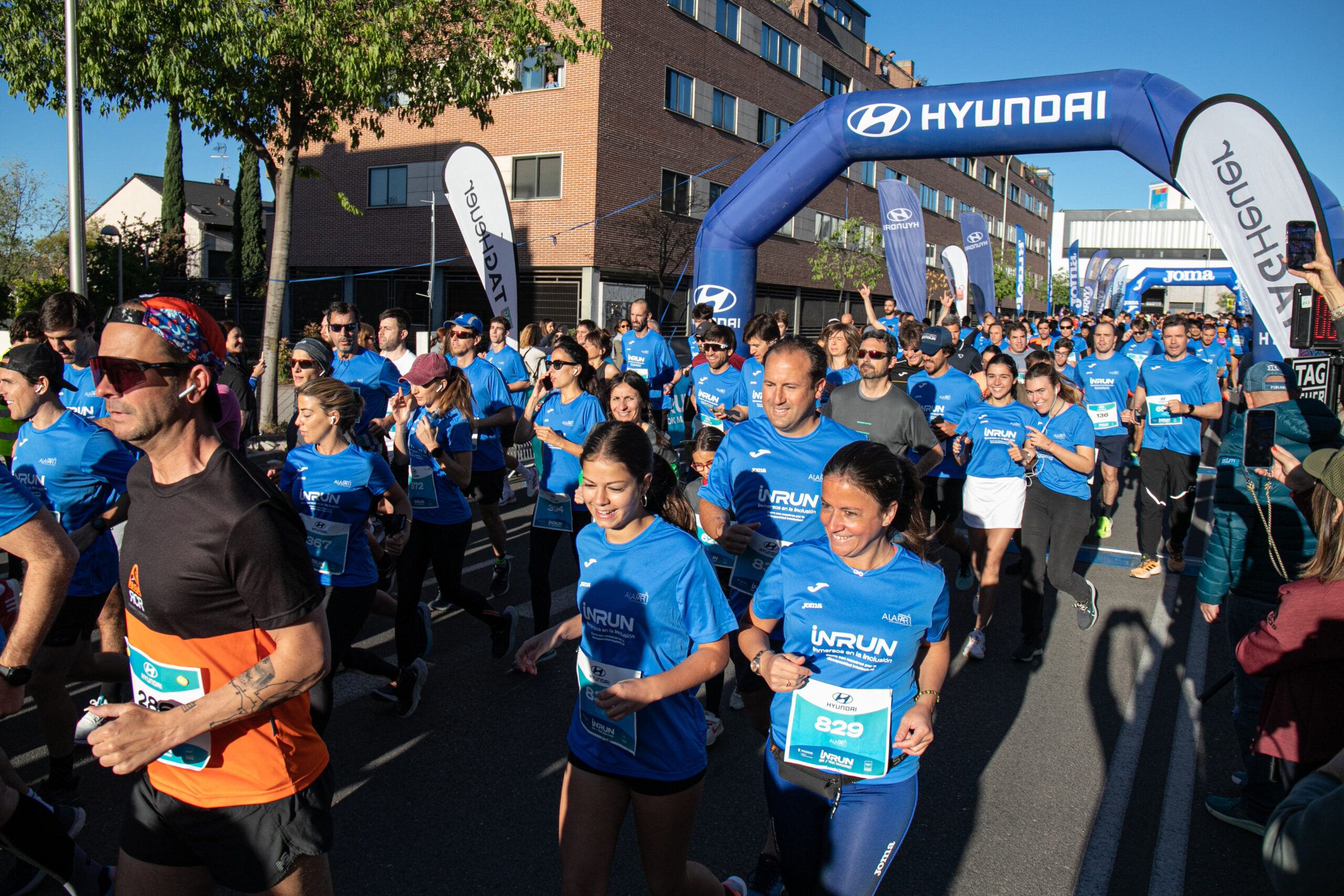 Imagen de la edición inaugural de la Carrera In Run