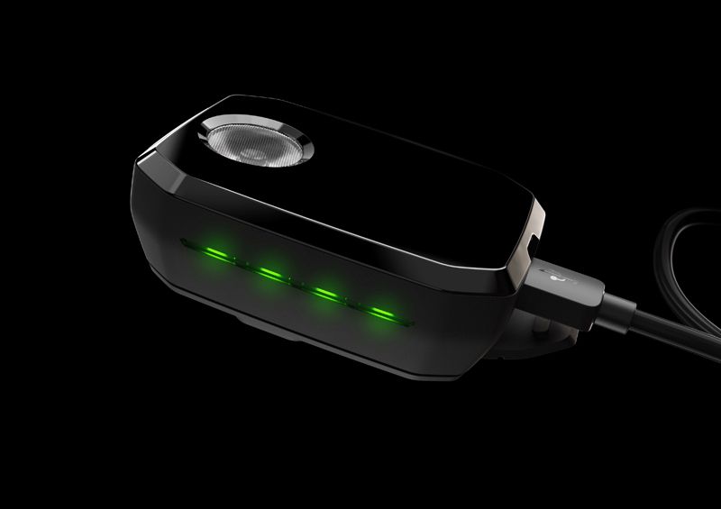 Cuatro testigos verdes indican la carga de su batería