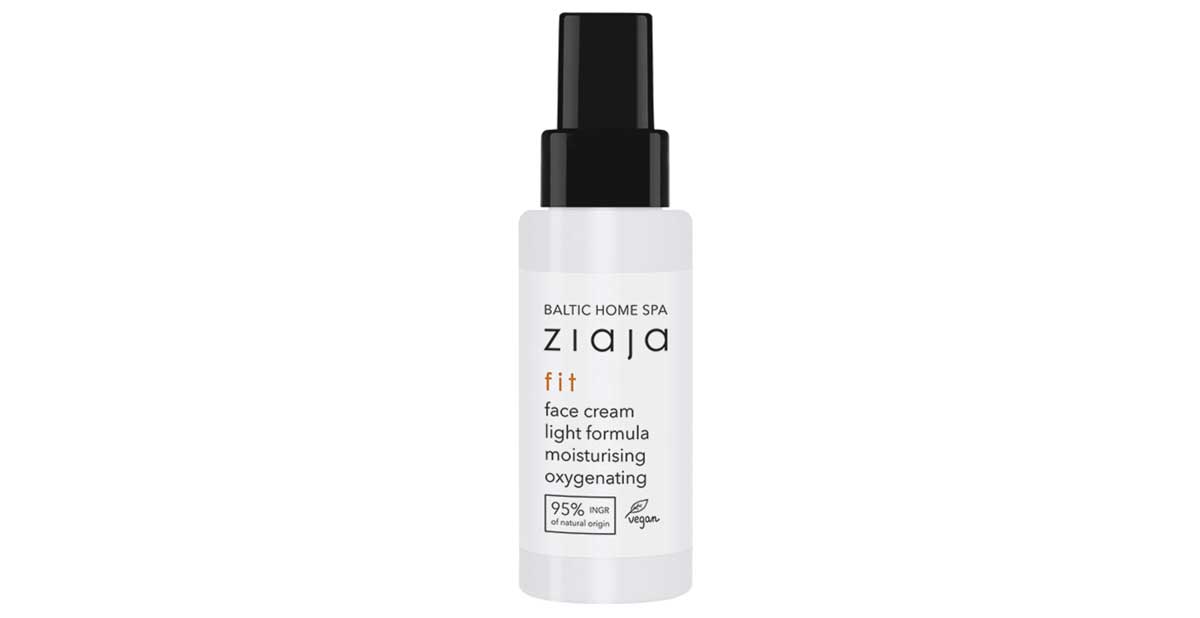 Crema facial hidratante y oxigenante fórmula ligera