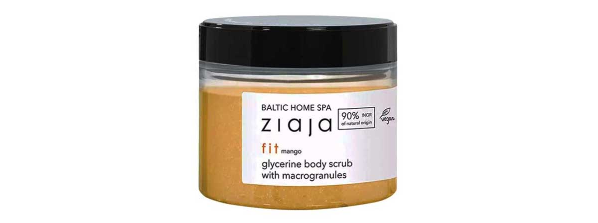 Exfoliante corporal de glicerina con macrogránulos