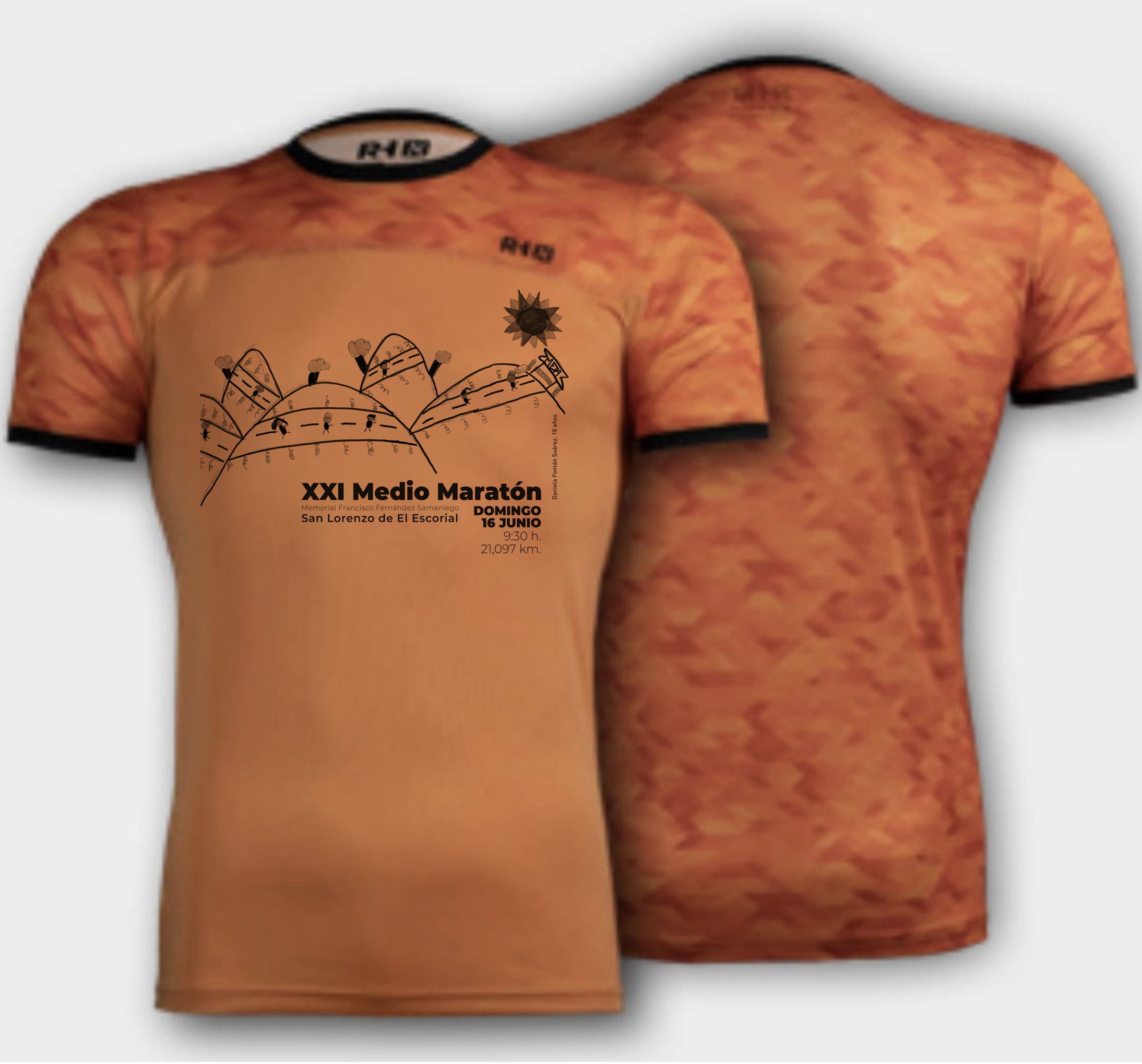 Camiseta de la Media Maratón de San Lorenzo de El Escorial 2024. Camiseta de la Media Maratón de San Lorenzo de El Escorial 2024.