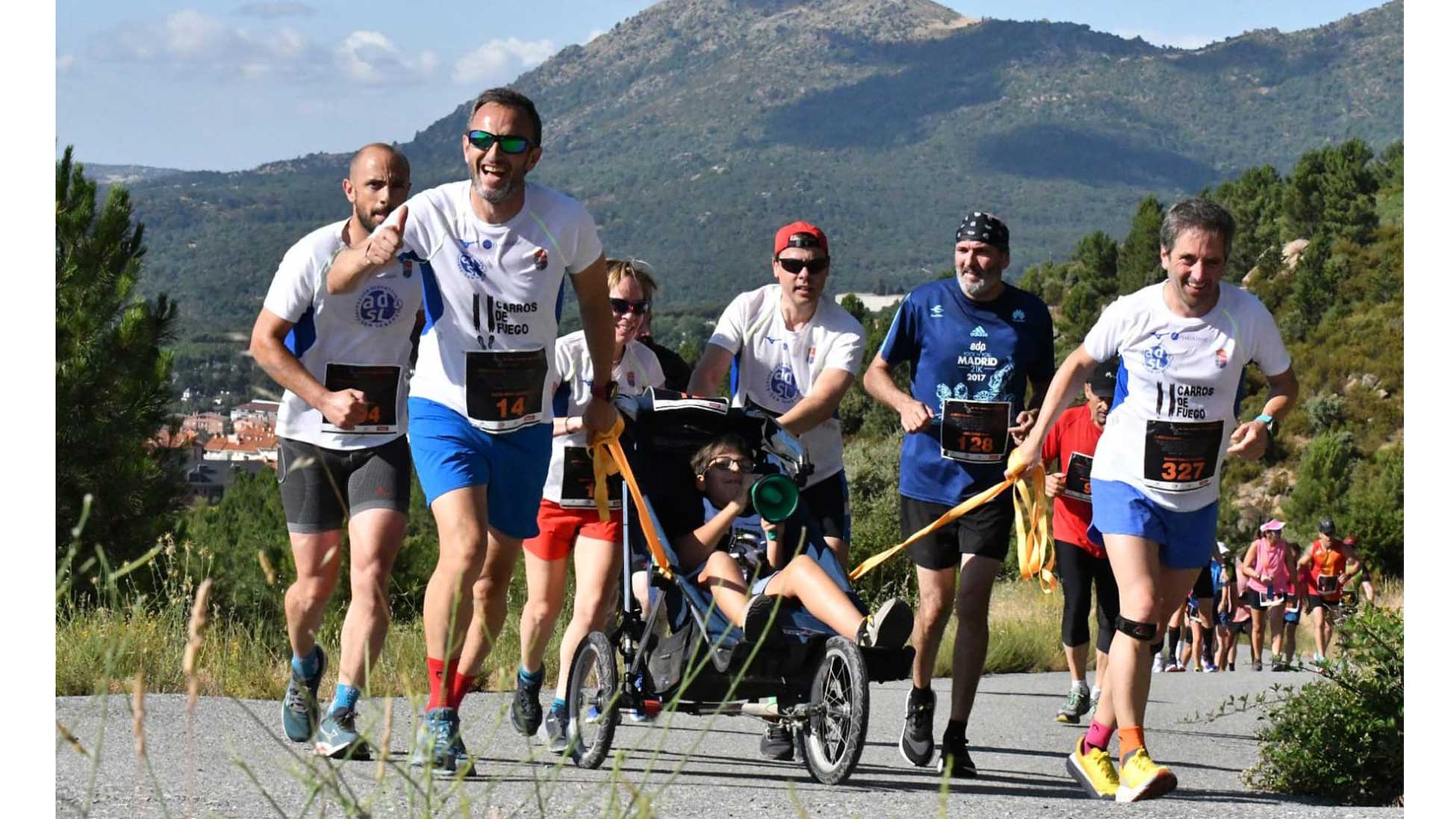 La Media Maratón de San Lorenzo de El Escorial ofrece tantos kilómetros cuesta arriba como momentos de tremenda emotividad.