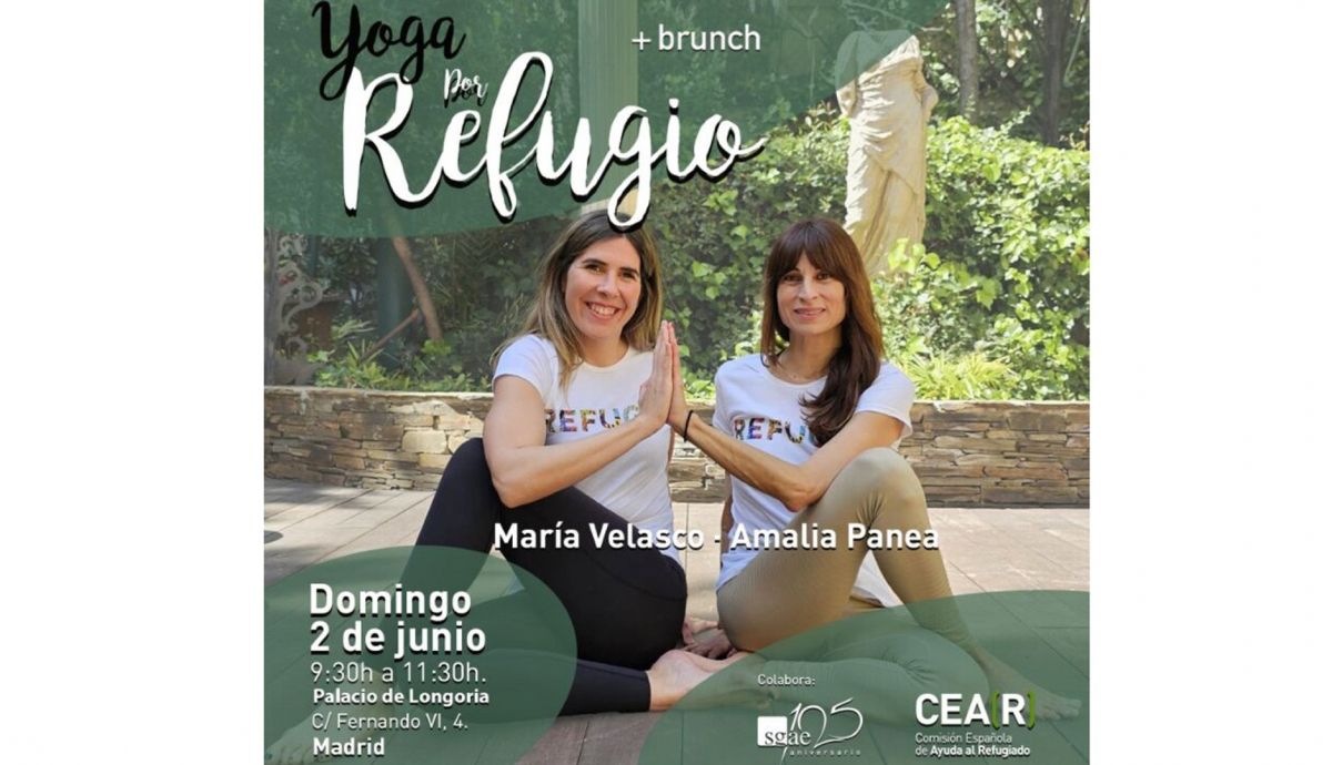 Yoga por Refugio con Amalia Panea y Yoga por Refugio con Amalia Panea y