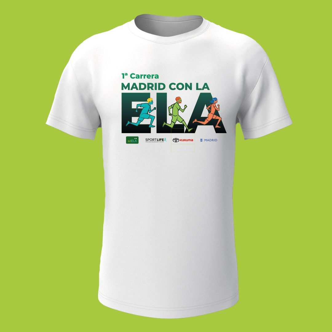 Camiseta Carrera Madrid con la ELA 1080x1080