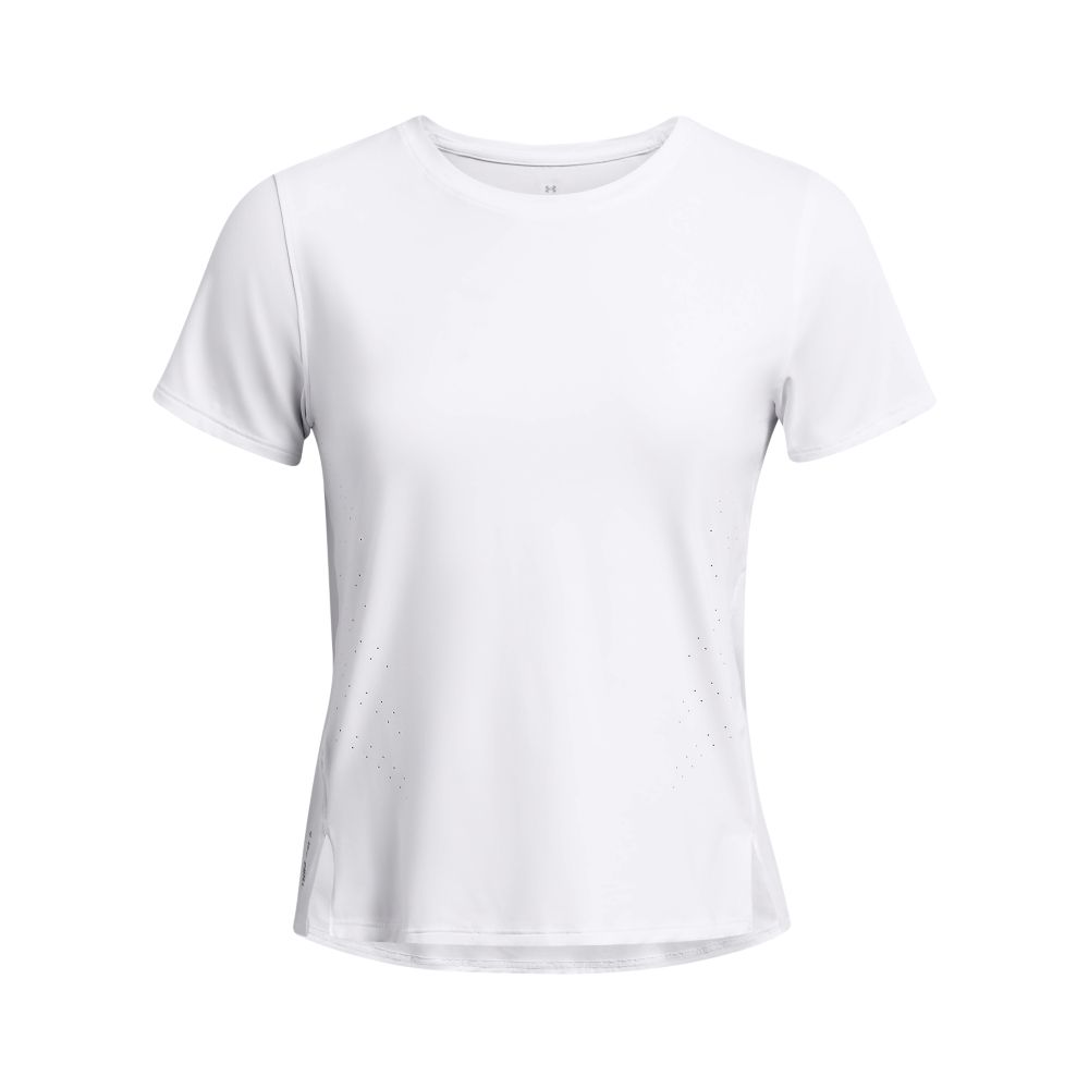 UNDER ARMOUR Camiseta de manga corta UA Launch Elite para mujer 1383364 100 PVP. 60€