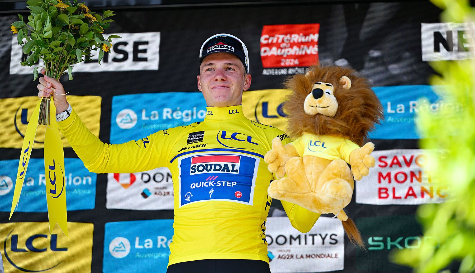 remco evenepoel ya luce de amarillo en el dauphine remco evenepoel ya luce de amarillo en el dauphine