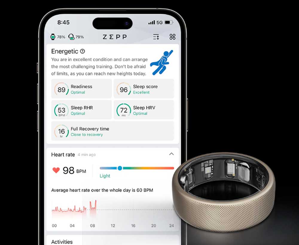 amazfit helio ring recuperacion amazfit helio ring recuperacion