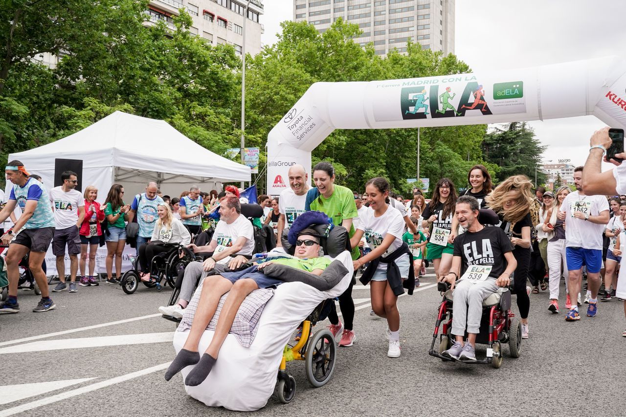 La Carrera Madrid con la ELA ha sido, sin duda, una de las más emocionantes del año en las calles de la capital de España