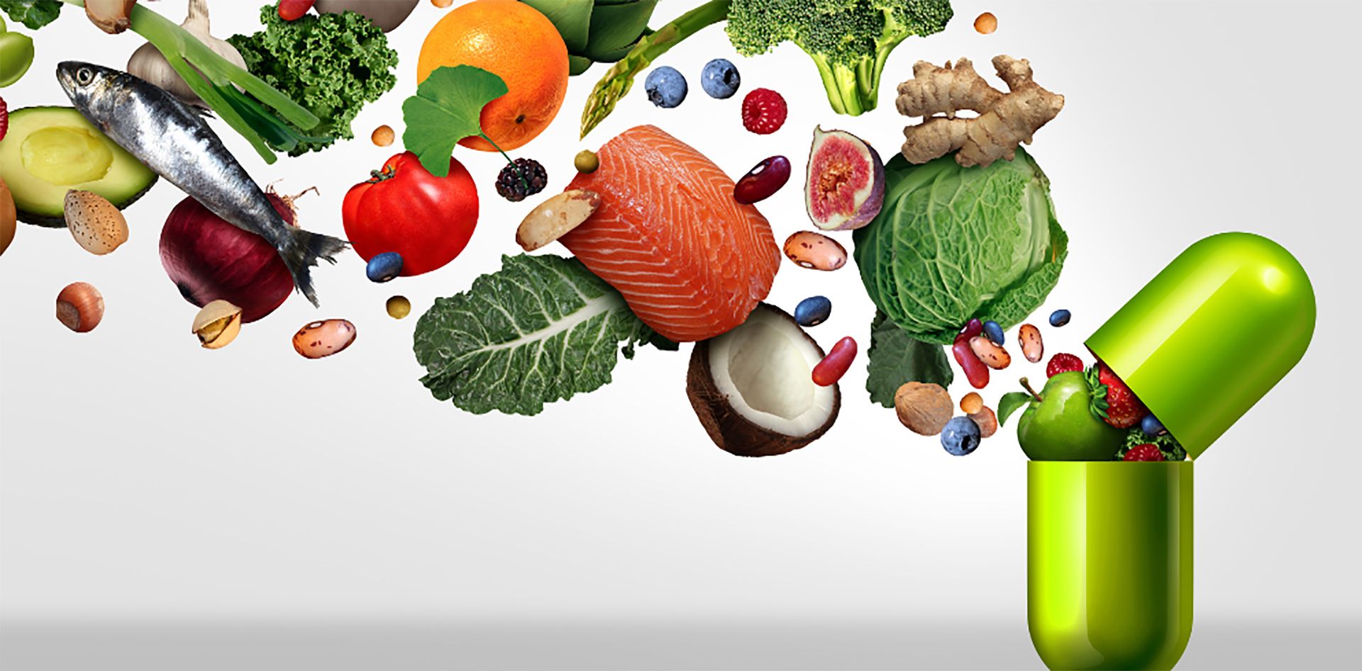 Antiinflamatorios de las pastillas a los alimentos