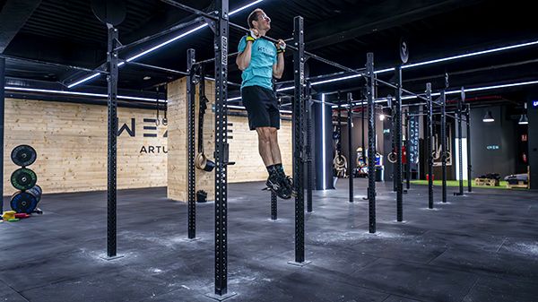 Pull ups Posición final Pull ups Posición final