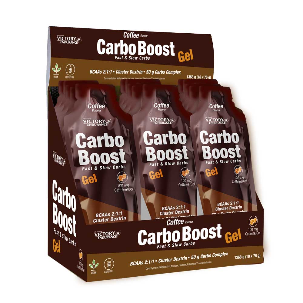 Carbo Boost Gel en su versión con cafeína Carbo Boost Gel en su versión con cafeína