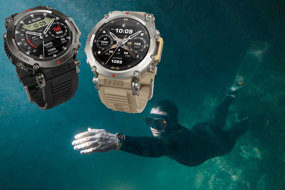 El más 'bestia' de la famila Amazfit es el T Rex Ultra