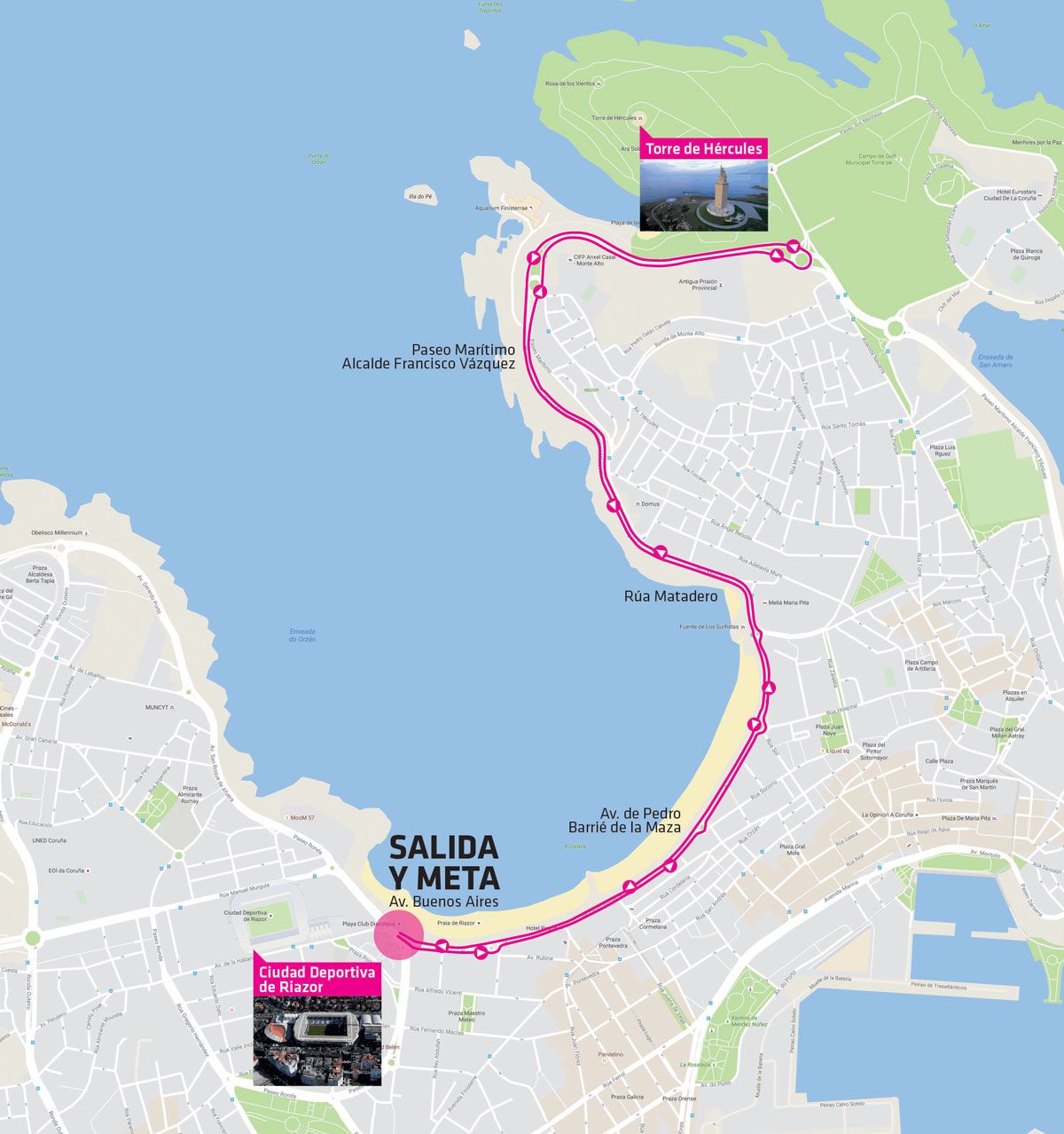 recorrido a coruña 2024