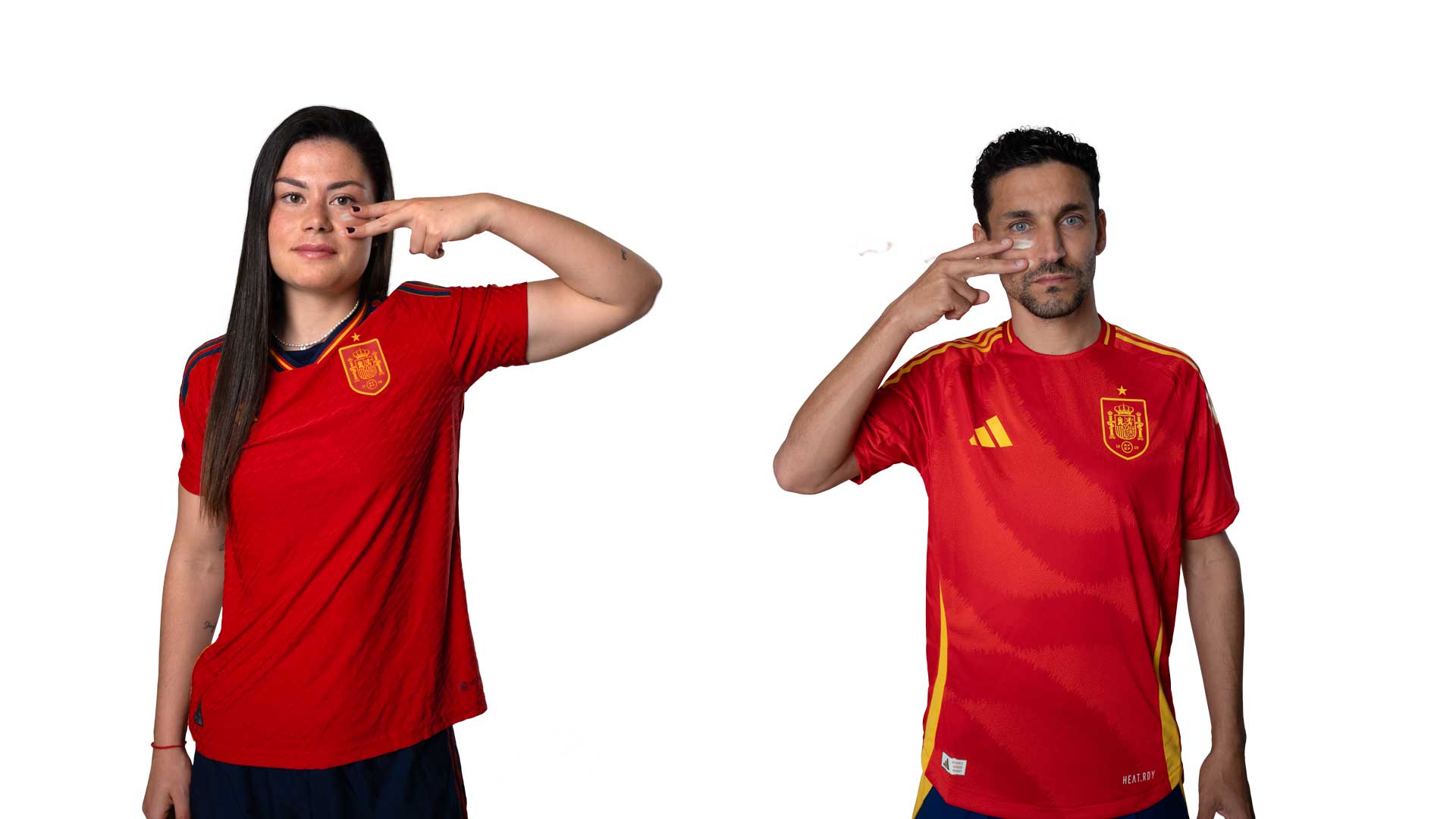 Asi se protege del sol la Selección Española Olímpica de fútbol