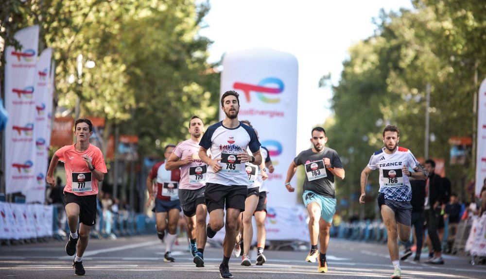 Imagen de la última edición de la TotalEnergies Milla de Madrid