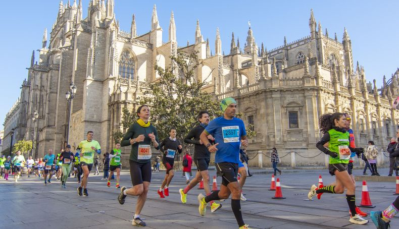 Corredores de maratón Corredores de maratón